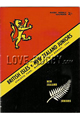 New Zealand Juniors v British Isles 1966 rugby  Programme